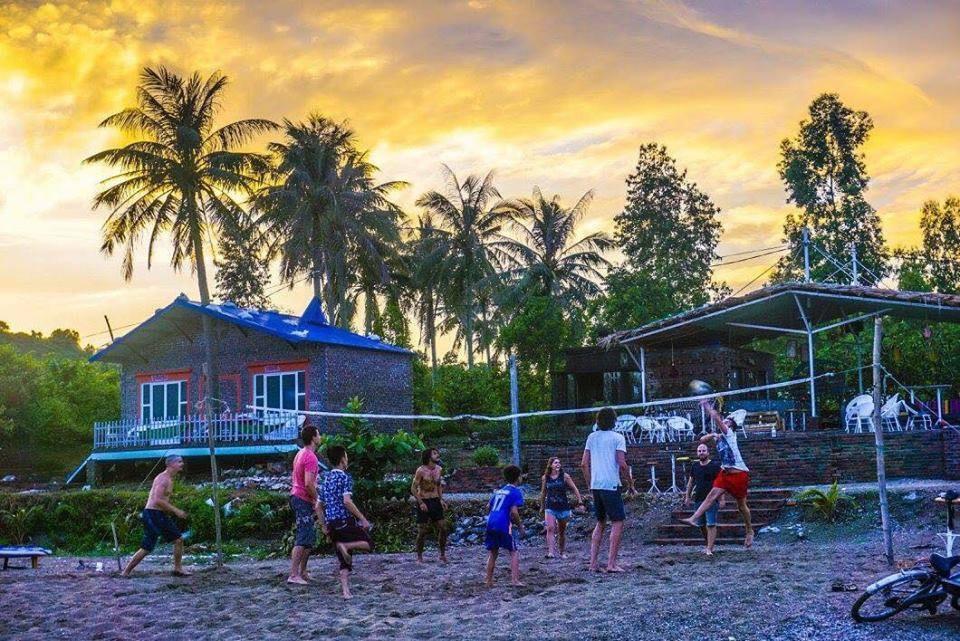 Woodstock Beach Camp Hien Hao Exterior photo