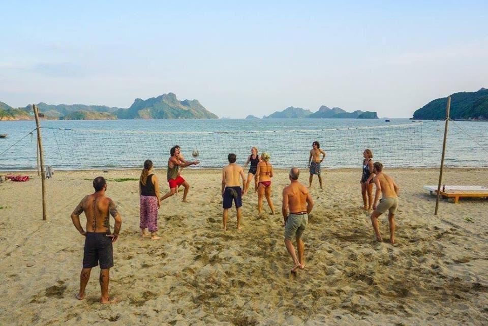 Woodstock Beach Camp Hien Hao Exterior photo