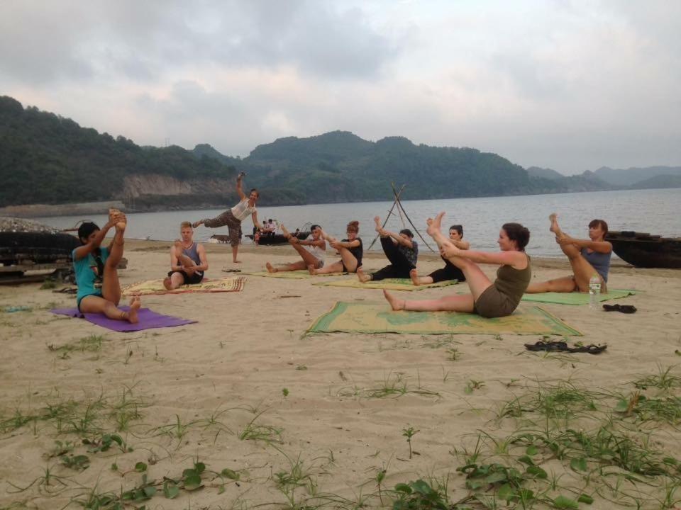 Woodstock Beach Camp Hien Hao Exterior photo